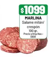 Milán - Salame milán/ crespón