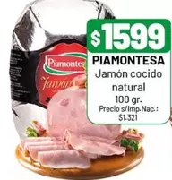 Piamontesa - PIAMONTESA Jamón cocido