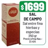 SAL DE CAMPO