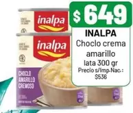 Inalpa - Choclo crema amarillo