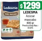 Ledesma - Azúcar mascabo