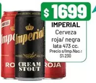 Imperial - Cerveza roja/ negra
