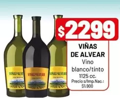 Viñas de Alvear - Vino blanco/tinto
