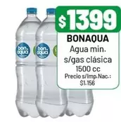Bonaqua - Agua min. s/gas clásica