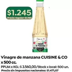 Cuisine - Vinagre de manzana