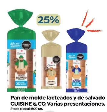 XL - Pan de molde lacteados y de salvado