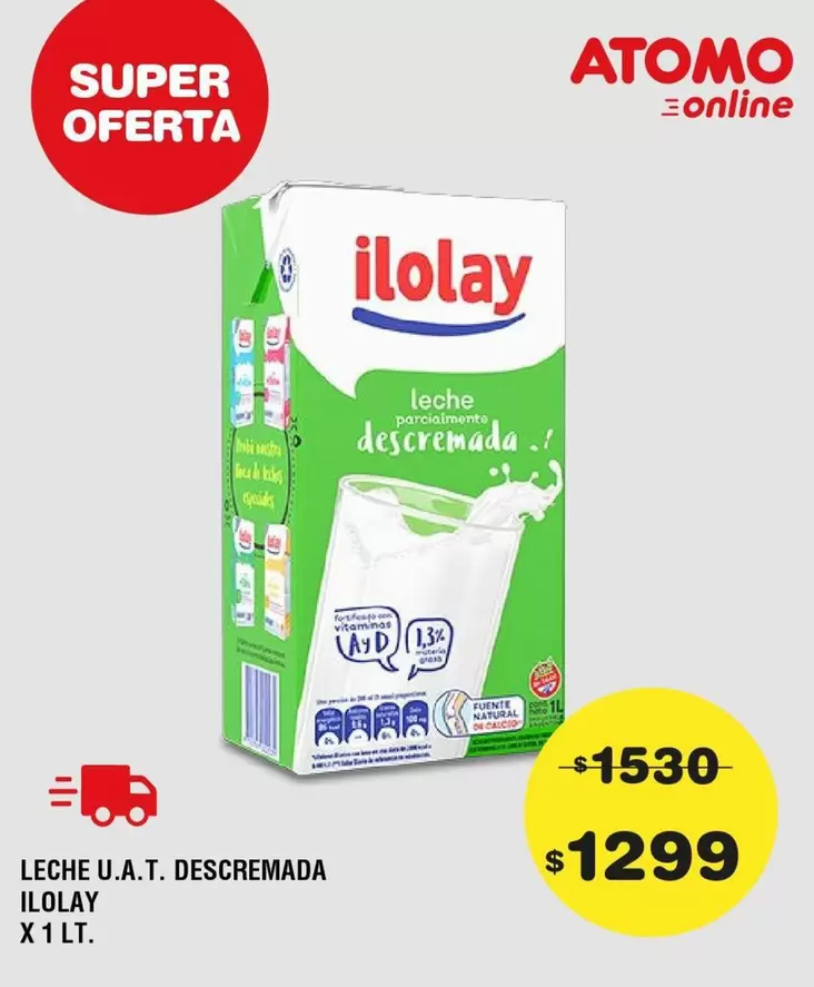 Ilolay - LECHE U.A.T. DESCREMADA
