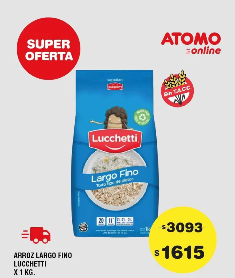 Lucchetti - ARROZ LARGO FINO