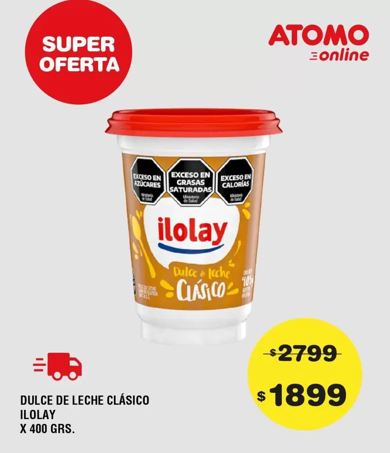 Ilolay - DULCE DE LECHE CLÁSICO