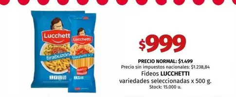 Lucchetti - Fideos LUCCHETTI