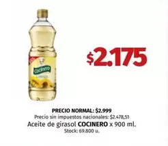 Cocinero - Aceite de girasol