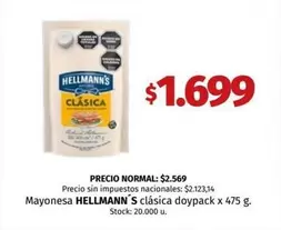 Hellmann's - clásica doypack