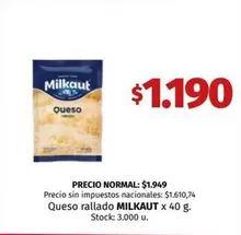 Milkaut - Queso rallado