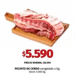 X$ - PECHITO DE CERDO congelado x kg