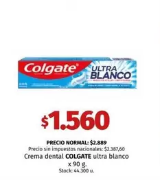 Colgate - Ultra Blanco
