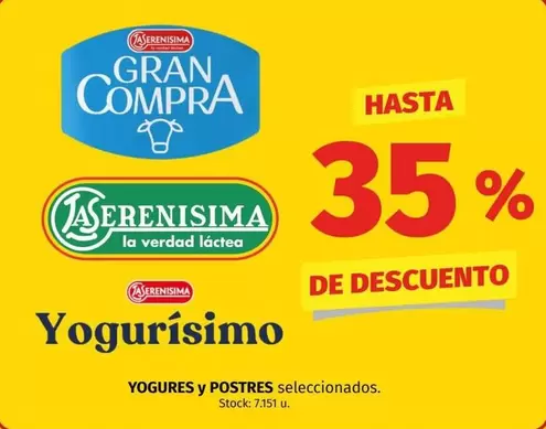 Gran Compra - YOGURES Y POSTRES