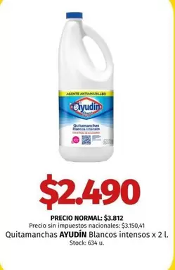 Ayudin - Quitamanchas Blancos intensos