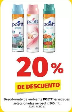 Poett - Desodorante de ambiente