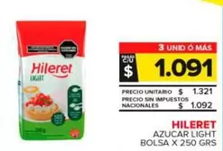 Hileret - Azucar Light