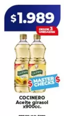 Cocinero - Aceite girasol