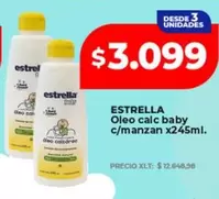 Estrella - Oleo calc baby