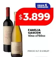 Familia Gascon - Vino