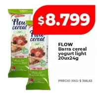 Flow - Barra cereal yogurt light