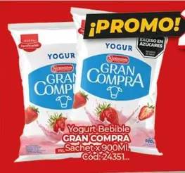 Gran Compra - Yogurt Bebible GRAN COMPRA