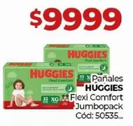 Huggies - Pañales Flexi Comfort Jumbopack