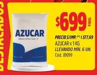 X$ - AZUCAR