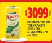 Playadito - YERBA PLAYADITO