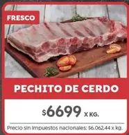 X$ - PECHITO DE CERDO