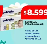 Estrella - Pañal hiperpack