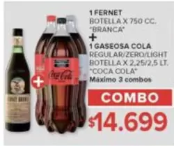 Coca cola - FERNET + GASEOSA COLA