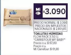 Flow - TOALLITAS HÚMEDAS