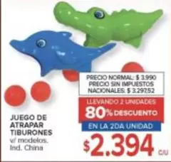 JUEGO DE ATRAPAR TIBURONES
