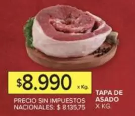 X$ - TAPA DE ASADO