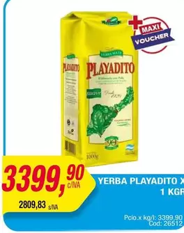Playadito - YERBA PLAYADITO X
