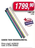 Task - CABOS TASK MADERA/METAL