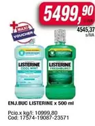 X$ - LISTERINE