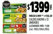 Knorr - CALDOS KNORR x 12 UNIDADES
