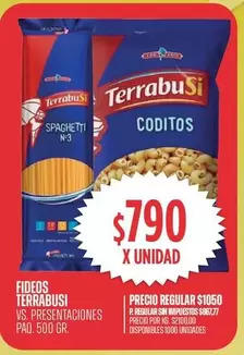 Terrabusi - SPAGHETTI N-3 or CODITOS