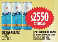 Quilmes - CERVEZA QUILMES