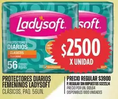 Ladysoft - PROTECTORES DIARIOS FEMENINOS
