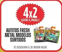 AUTITOS FRESH METAL MODELOS SURTIDOS