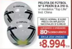 PELOTA DE FUTBOL N° 5 PEKIN BA 310 G.