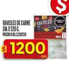 Dia - RAVIOLES DE CARNE