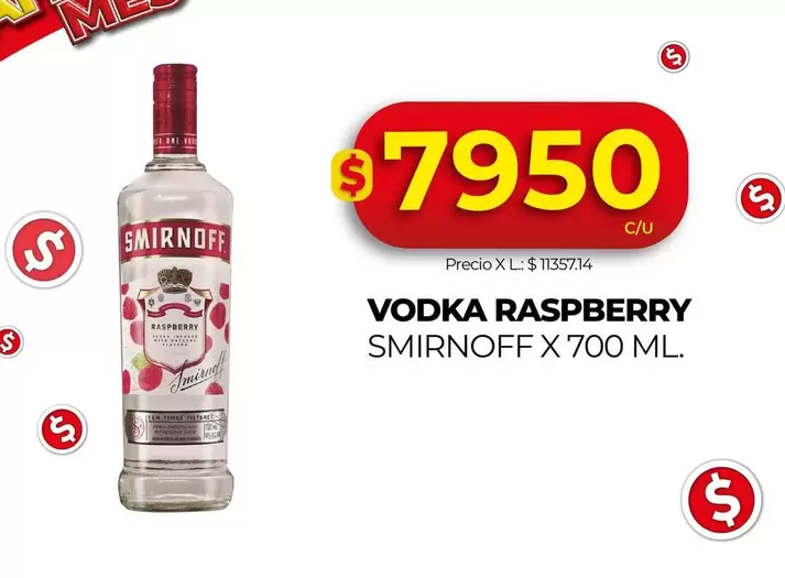 Smirnoff - VODKA RASPBERRY