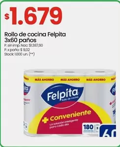 Felpita - Rollo de cocina