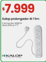 prolongador 4t 15m